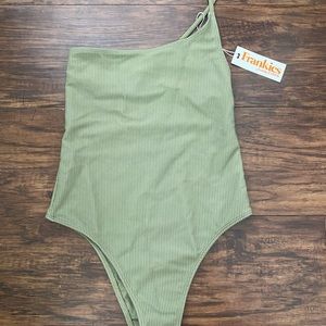 Frankies swim ribbed Eliza one piece size Small